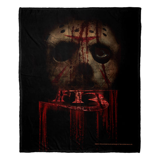 Friday the 13th Silk Touch Throw Blanket 50"x60", The Thirteenth