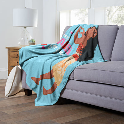 Moana, Cross Oceans for You Throw Blanket 50"x60"