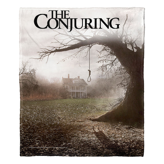 Conjuring Conjuring Poster Throw Blanket 50"x60"