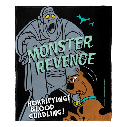 Warner Bros. Scooby-Doo Monsters Revenge Throw Blanket 50"x60"