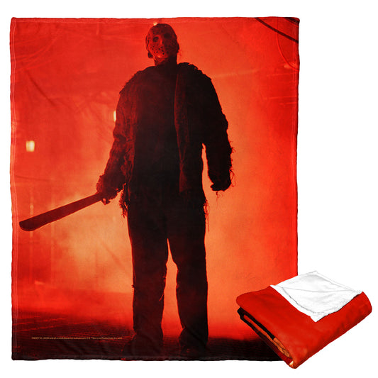 Freddy vs Jason Firey Rage Throw Blanket 50"x60"