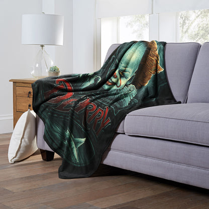 IT 2 Do You Have the Courage Throw Blanket 50"x60"