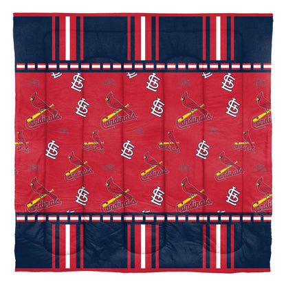 St Louis Cardinals OFFICIAL MLB Full Bed In Bag Set