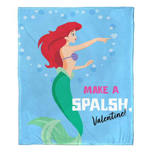 Disney Princesses "Make a Splash Throw Blanket 50"x60"