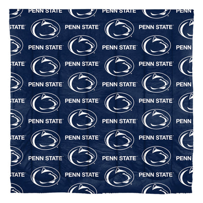 Penn State Nittany Lions Rotary Queen Bed In a Bag Set
