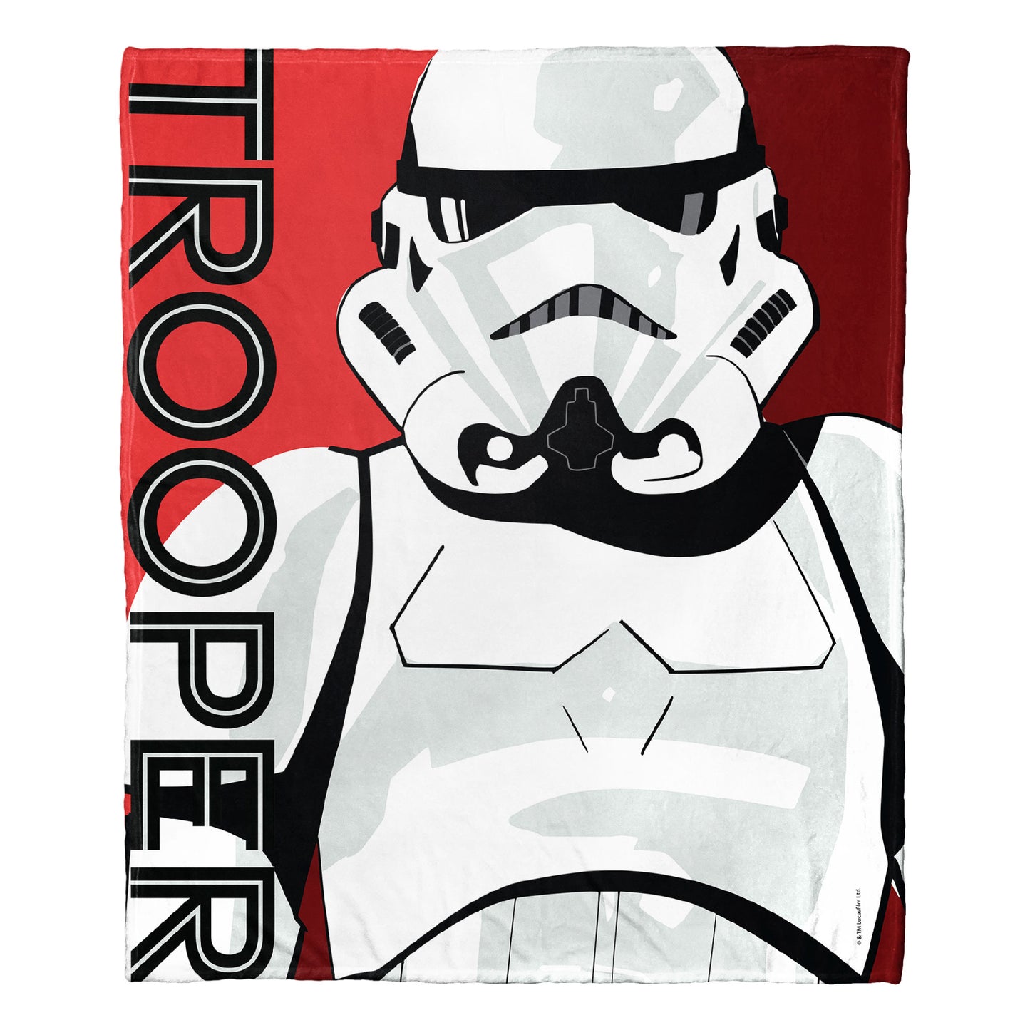 Star Wars Pop Art Trooper Throw Blanket 50"x60"