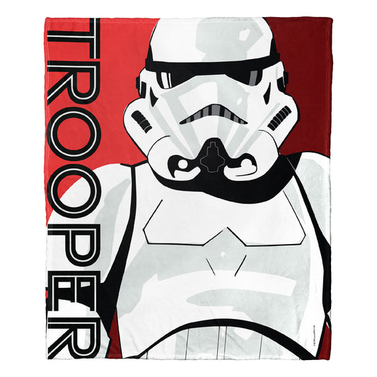 Star Wars Pop Art Trooper Throw Blanket 50"x60"