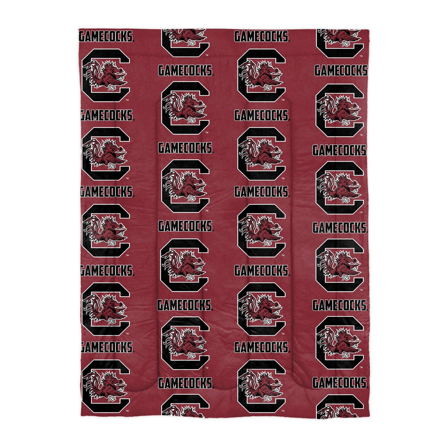 South Carolina Gamecocks Twin Rotary Bed In a Bag Set