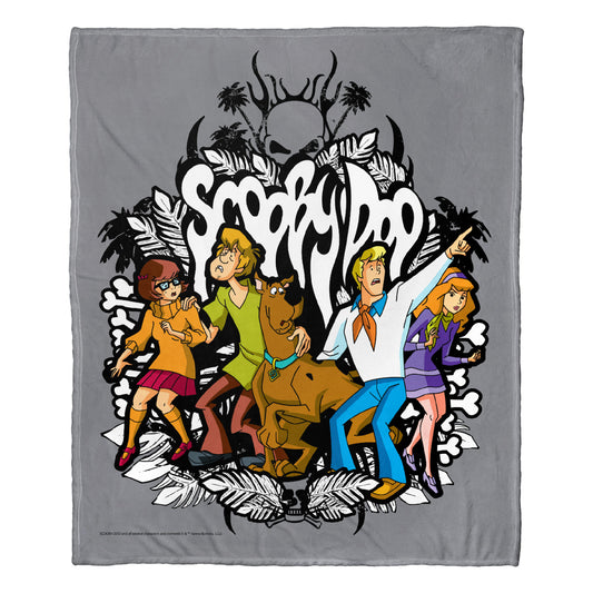 Warner Bros. Scooby-Doo Mystery Incorporated Throw Blanket 50"x60"