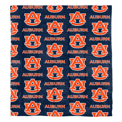 Auburn Tigers Full Rotary Bed In a Bag Set