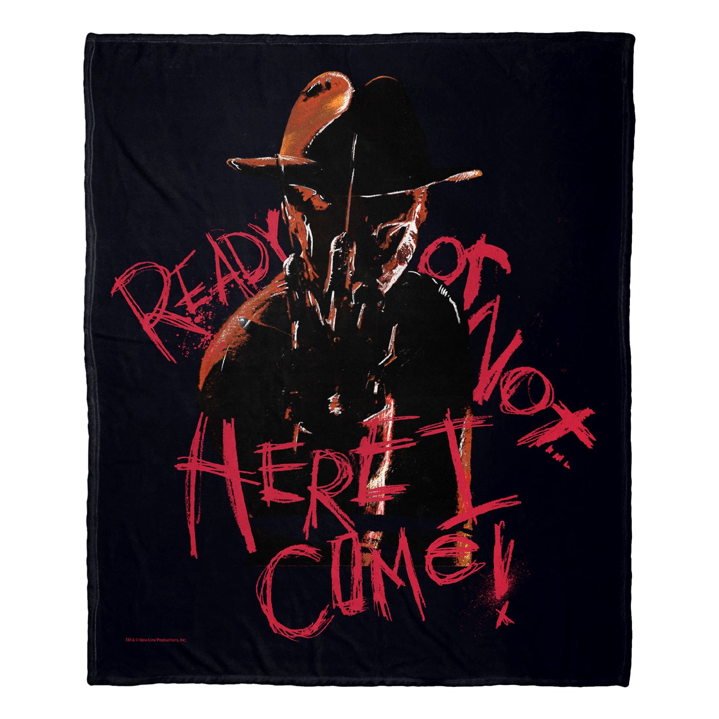 A Nightmare on Elm Street Ready or Not Throw Blanket 50"x60"