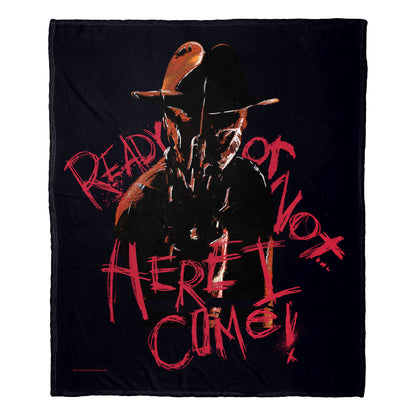 A Nightmare on Elm Street Ready or Not Throw Blanket 50"x60"