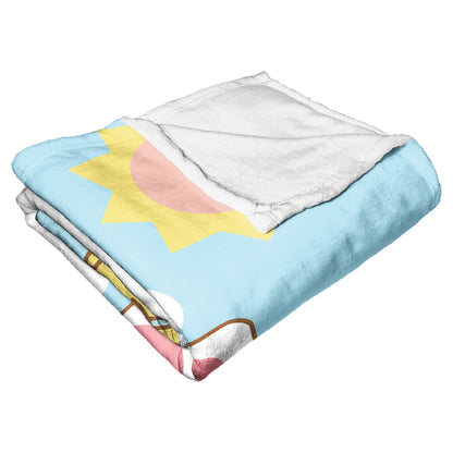 Hello Kitty, BEACHSIDE FUN, Silk Touch Throw Blanket, 50"x60"