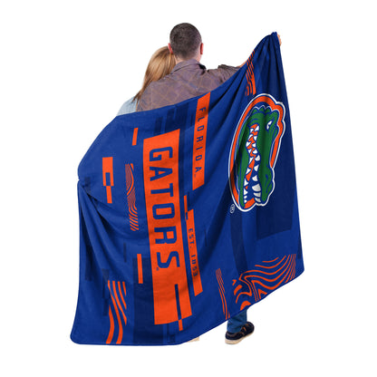 FLORIDA OFFICIAL NCAA "Digitize" Raschel Throw Blanket, 60" x 80"
