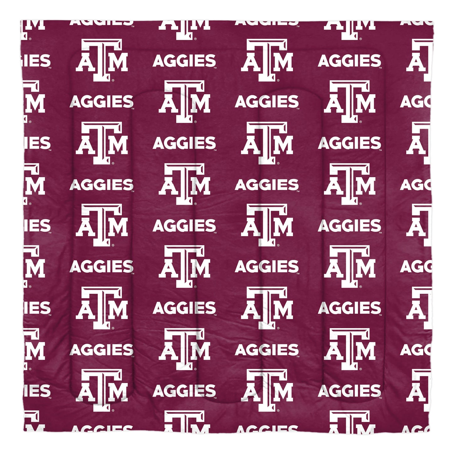 Texas A&M Aggies Rotary Queen Bed In a Bag Set