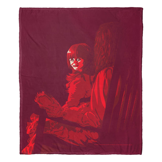Annabelle She Sees You Throw Blanket 50"x60"