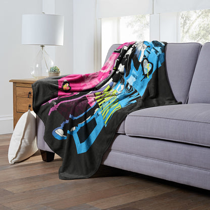 DC Comics Batman Rebel Heart Throw Blanket 50"x60"