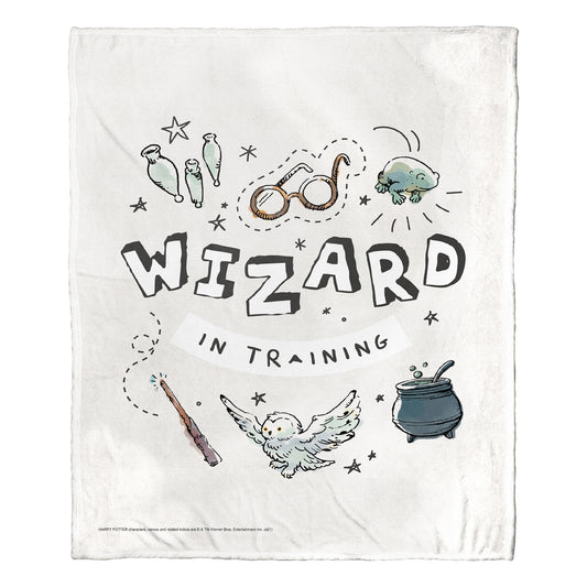Harry Potter, Wizard in Training Throw Blanket 50"x60"