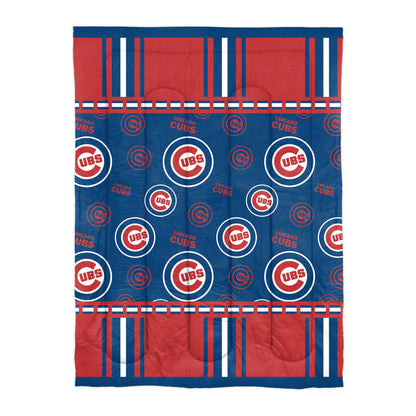 Chicago Cubs OFFICIAL MLB Twin Bed In Bag Set
