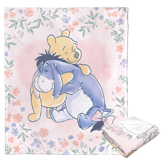 Winnie the Pooh Sweet Hugs Throw Blanket 50"x60"