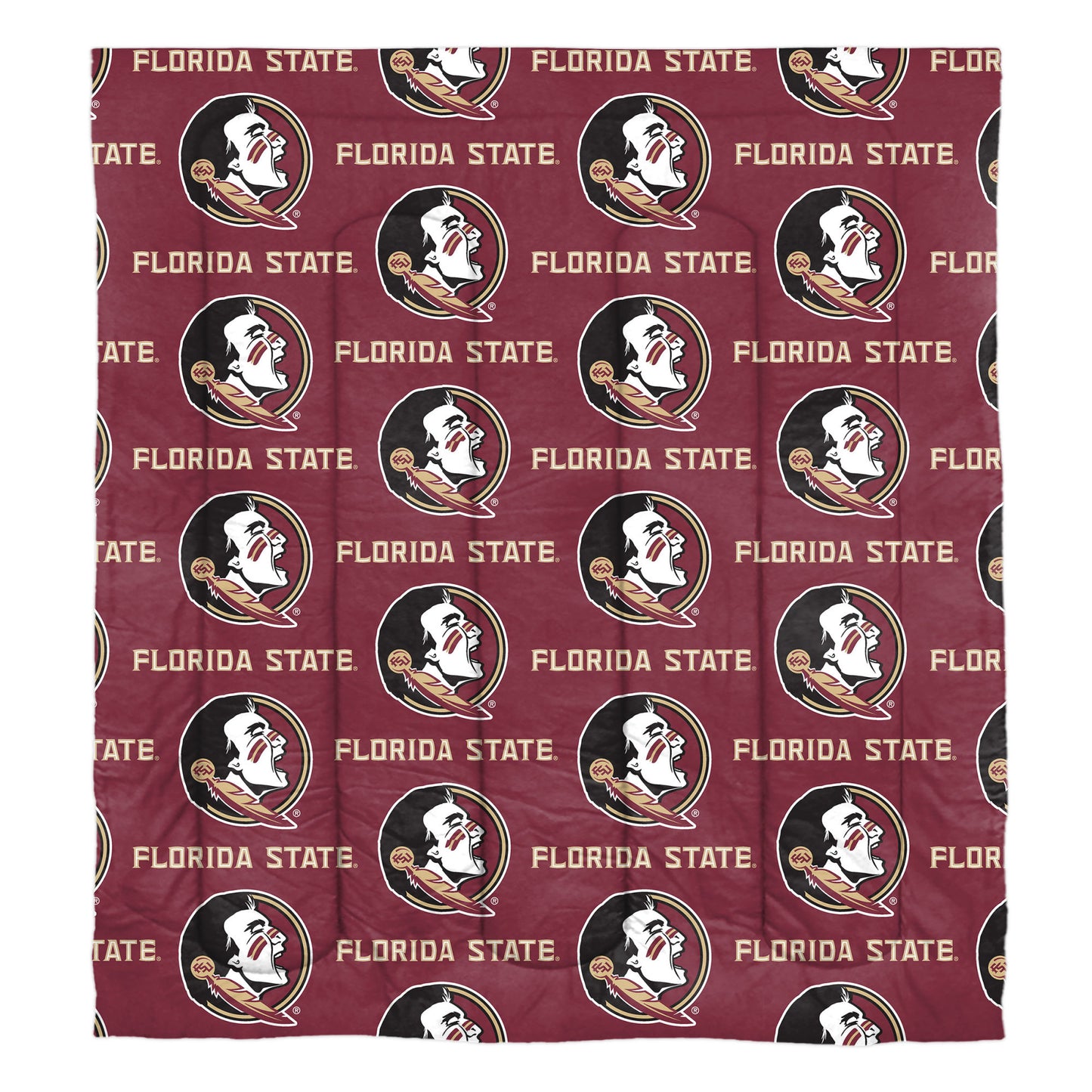 Florida State Seminoles Full Rotary Bed In a Bag Set