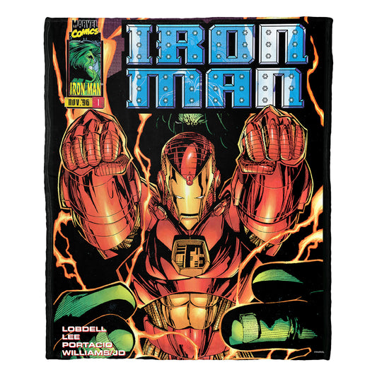 Iron Man Hands Throw Blanket 50"x60"
