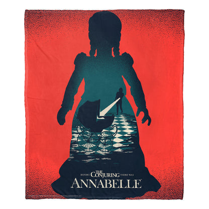 Annabelle, Poster 2 Throw Blanket 50"x60"