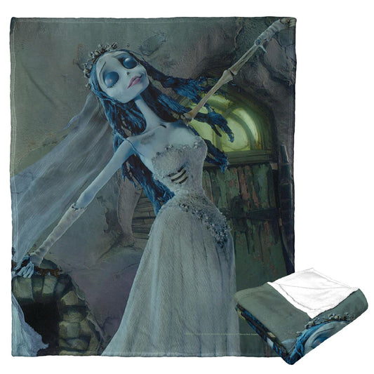 Corpse Bride Wistful Bride Throw Blanket 50"x60"
