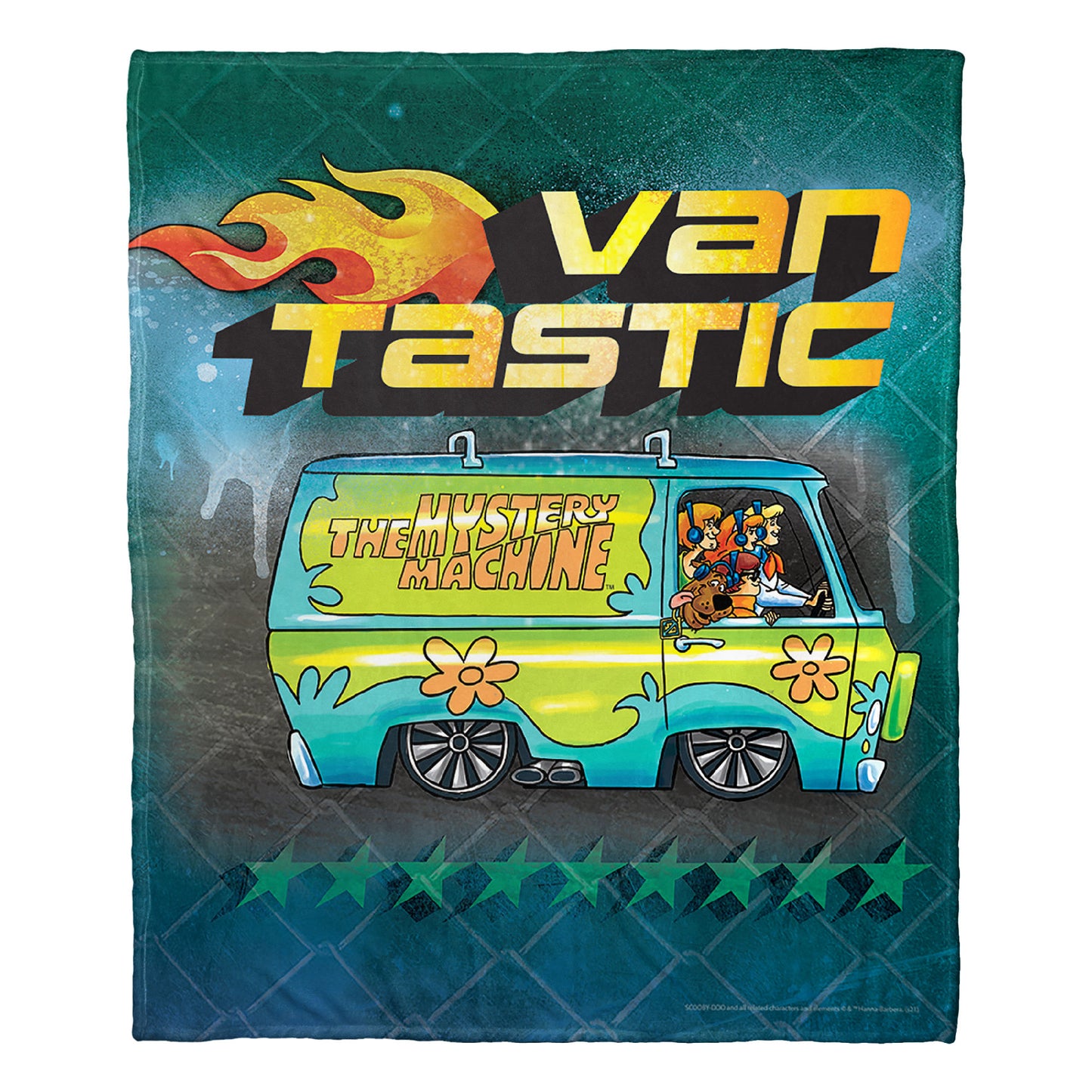 Scooby Doo, Vantastic Throw Blanket 50"x60"