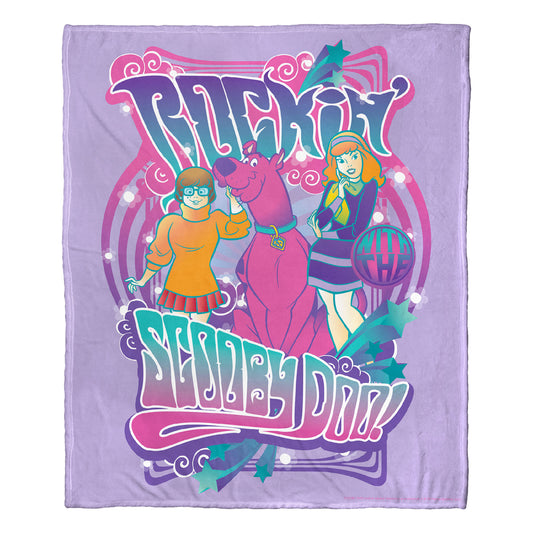 Scooby Doo, Rockin' Throw Blanket 50"x60"