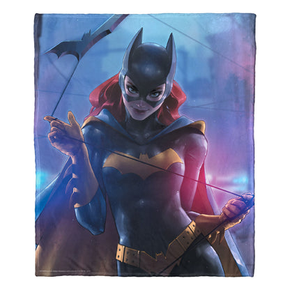 DC Batman "Batgirl Cover" Throw Blanket 50"x60"