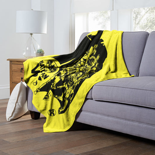 DC Comics Batman Batman Versus Throw Blanket 50"x60"