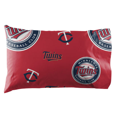 Minnesota Twins OFFICIAL MLB Twin Bed In Bag Set