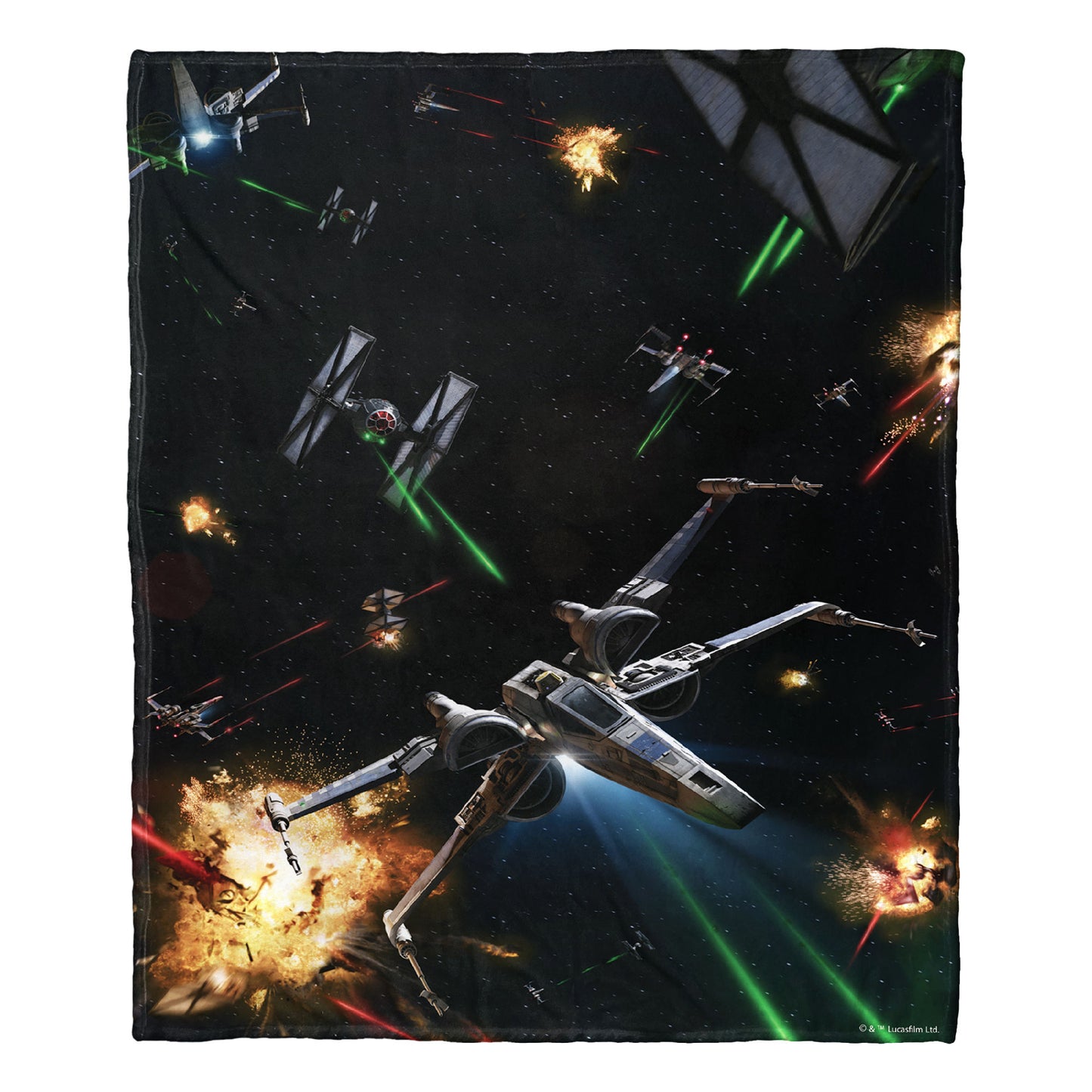 Star Wars Fighters Throw Blanket 50"x60"