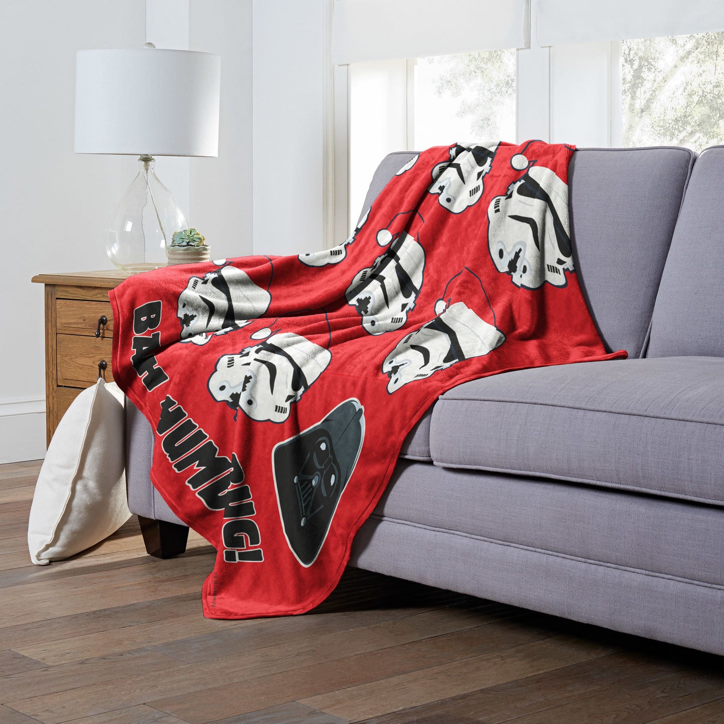 Star Wars Bah Humbug Throw Blanket 50"x60"