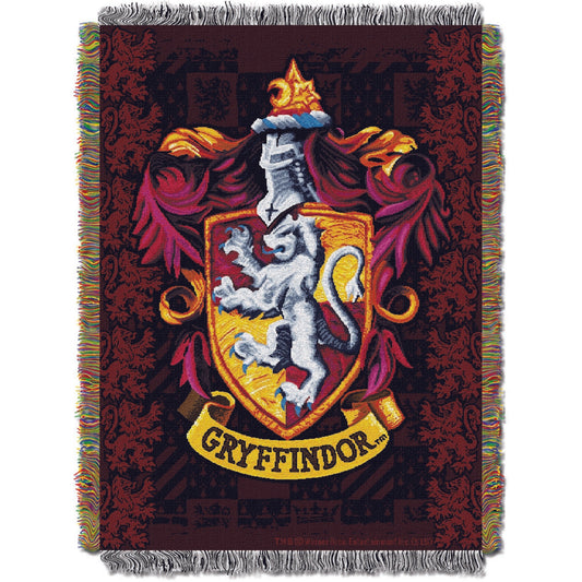 Harry Potter Gryffindor Licensed 48"x 60" Woven Tapestry Throw