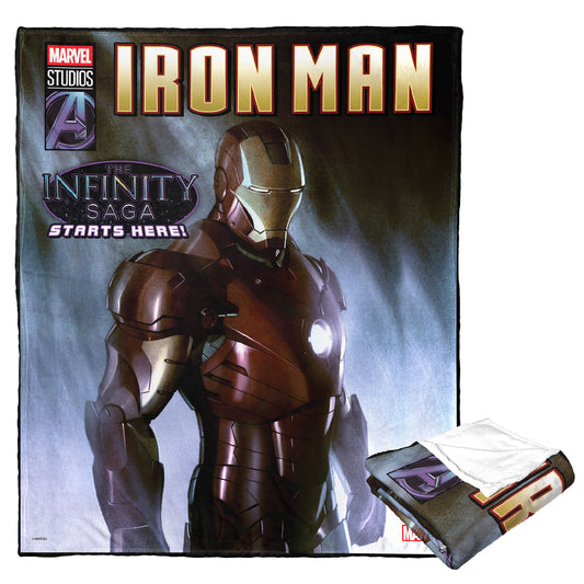 Iron Man, Infinity Saga Throw Blanket 50"x60"