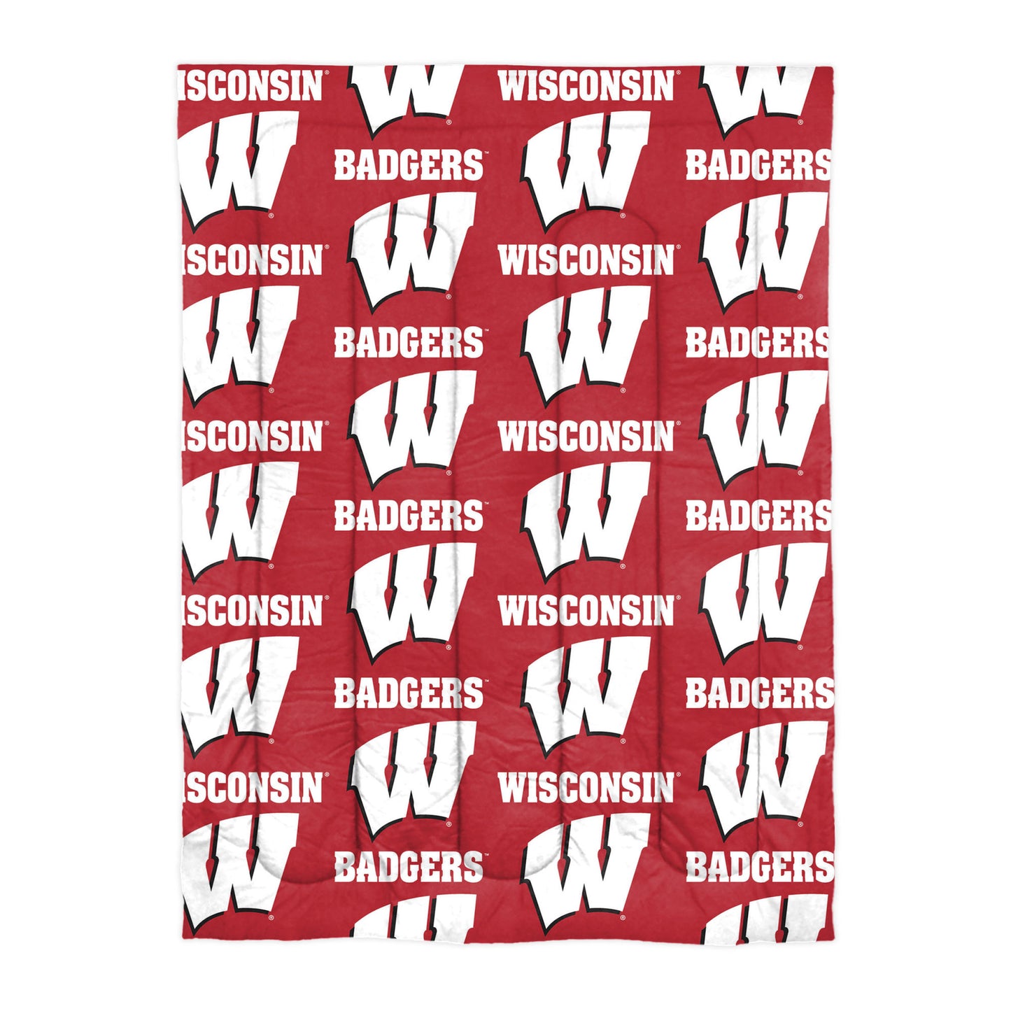 Wisconsin Badgers Twin Rotary Bed In a Bag Set