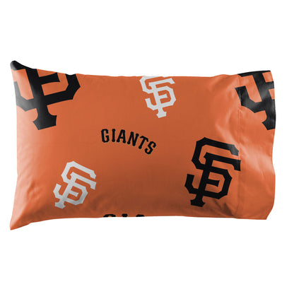 San Francisco Giants OFFICIAL MLB Full Bed In Bag Set