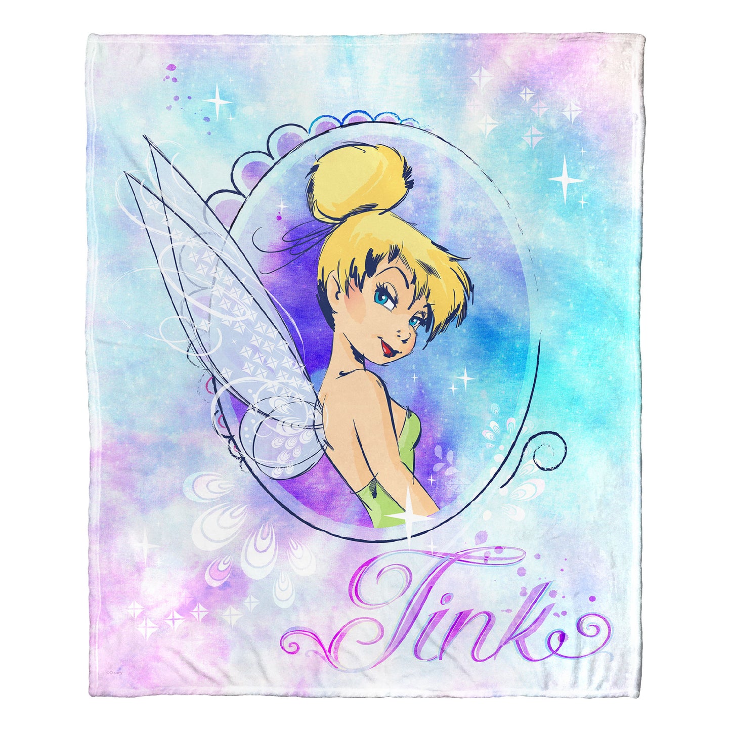 Tinkerbell, Cosmic Tink Throw Blanket 50"x60"