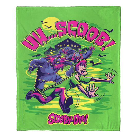 Warner Bros. Scooby-Doo Uh Scoob Where are You Throw Blanket 50"x60"