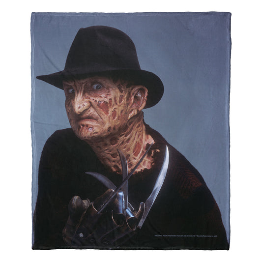 Freddy vs Jason Frightening Freddy Throw Blanket 50"x60"