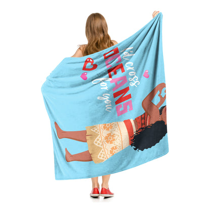 Moana, Cross Oceans for You Throw Blanket 50"x60"