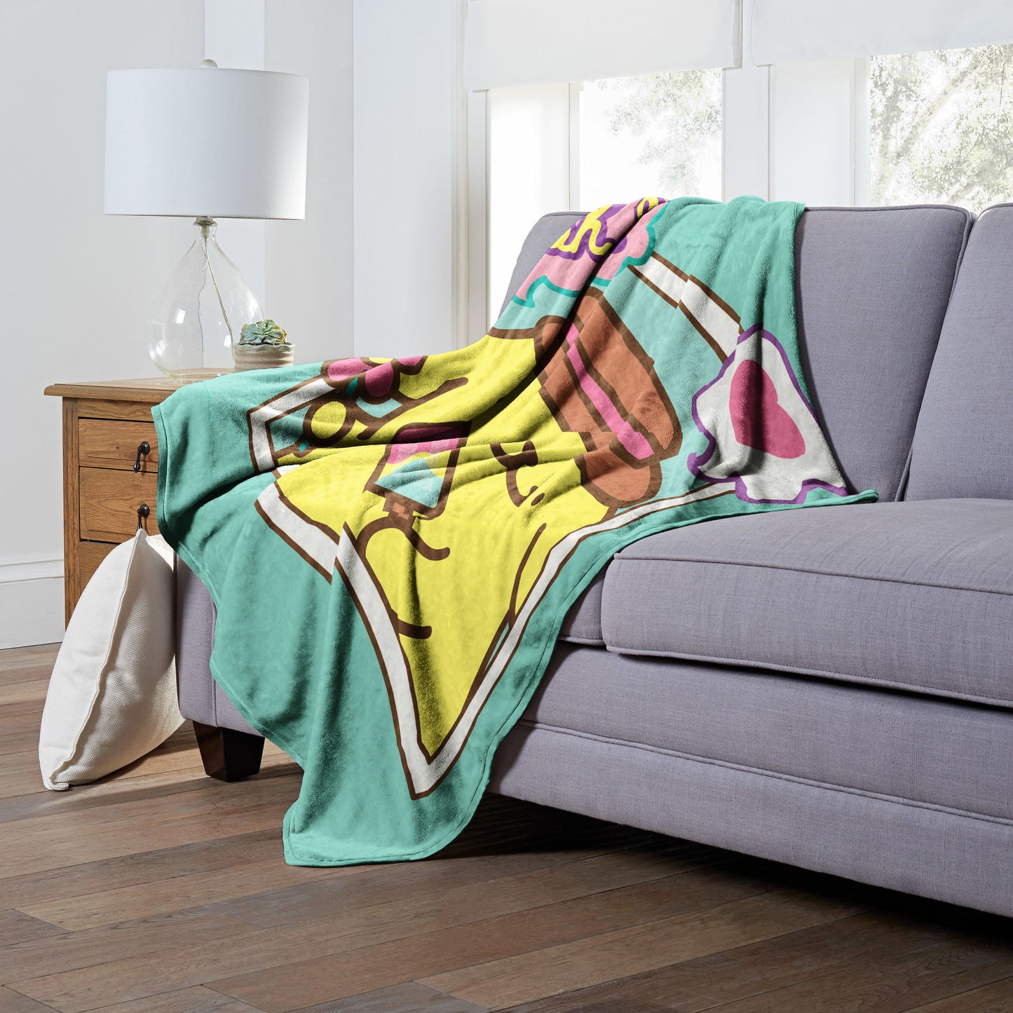 Pompurin, POMPOMPURIN, Silk Touch Throw Blanket, 50"x60"
