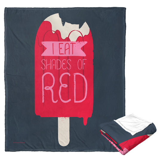 Adventure Time Shades of Red Throw Blanket 50"x60"