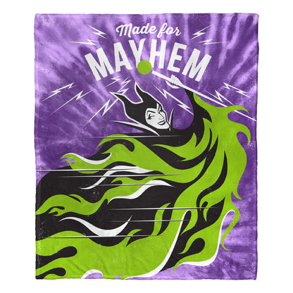 Disney Villains "Maleficent Mayhem" Silk Touch Throw Blanket, 50"x60"