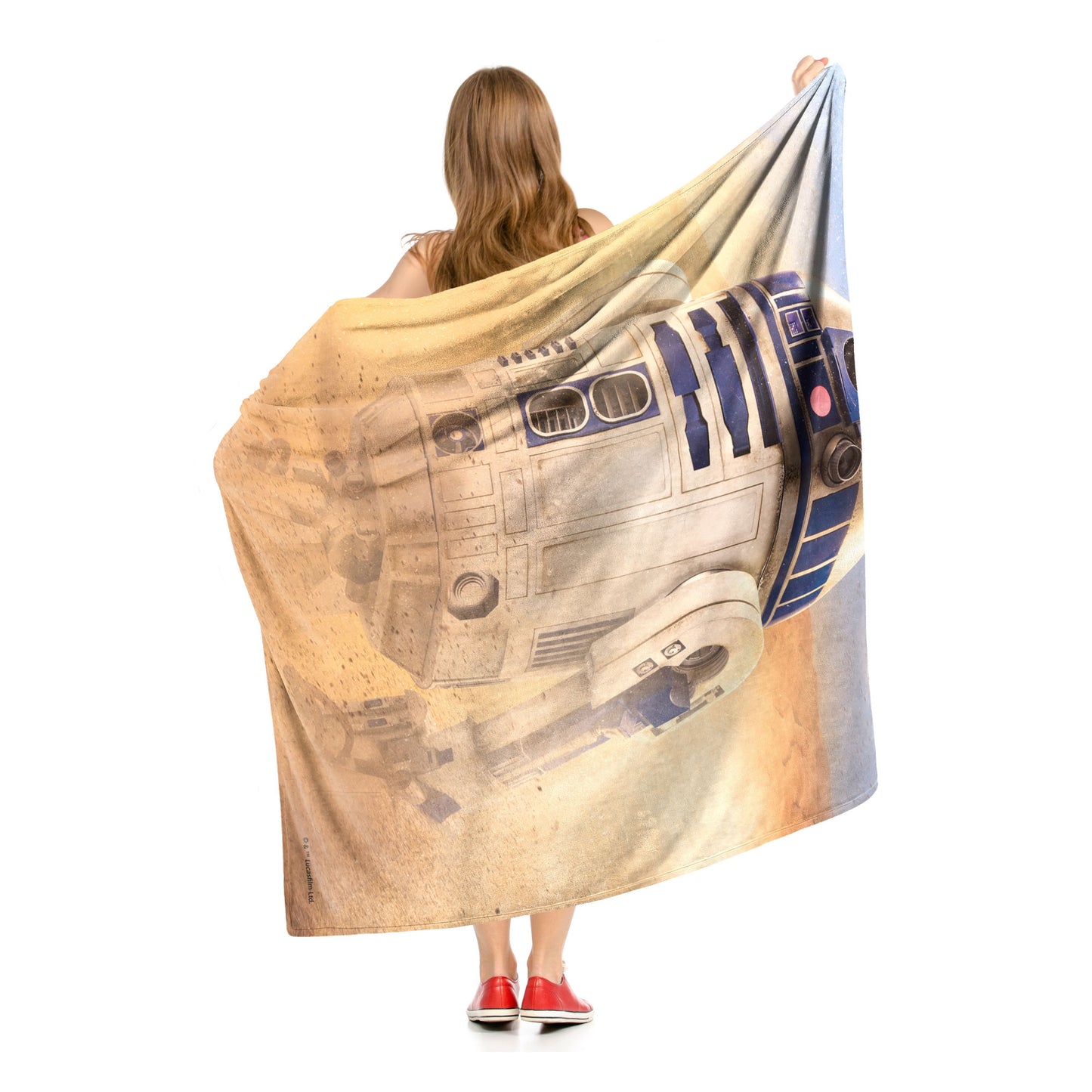Star Wars Artoo Throw Blanket 50"x60"