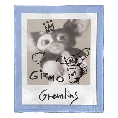 Gremlins, Signed By Gizmo Throw Blanket 50"x60"